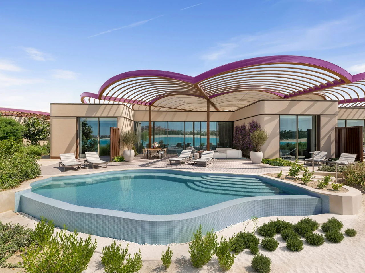 Lagoon Front Two Bedroom Pool Villa